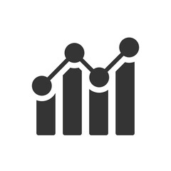 Business statistics icon