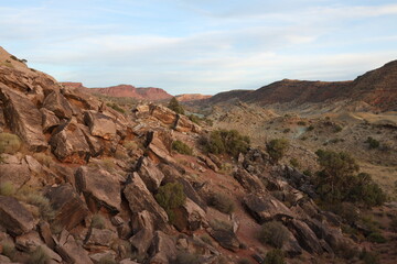 The rugged wilderness of Utah