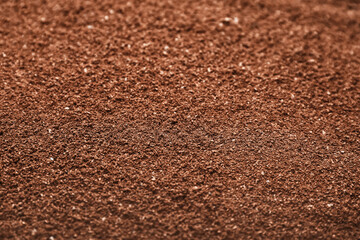 Brown coffee powder as background