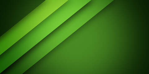 
Abstract modern green lines background illustration