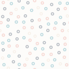 Seamless abstract pastel circle. Can be used as background, simple illustration, printing, fabric etc.