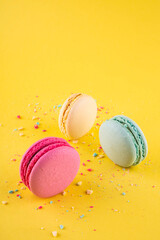 Colorful desserts cake.