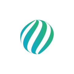 Globe technology ilustration