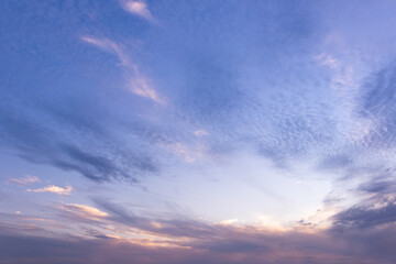 Obraz premium blue sky with cloud