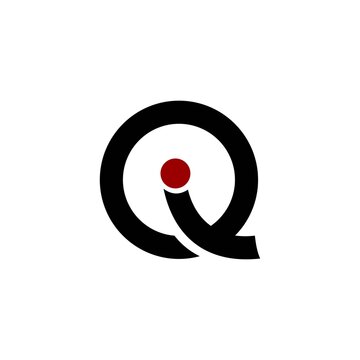 logo IQ icon vector
