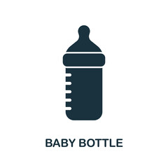 Baby Bottle icon. Simple element from baby feeding collection. Creative Baby Bottle icon for web design, templates, infographics and more