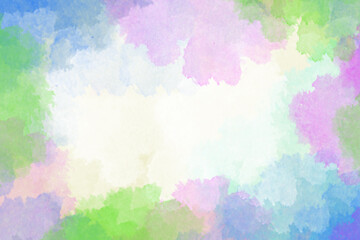 colorful blended watercolor abstract background textured for the web banners design