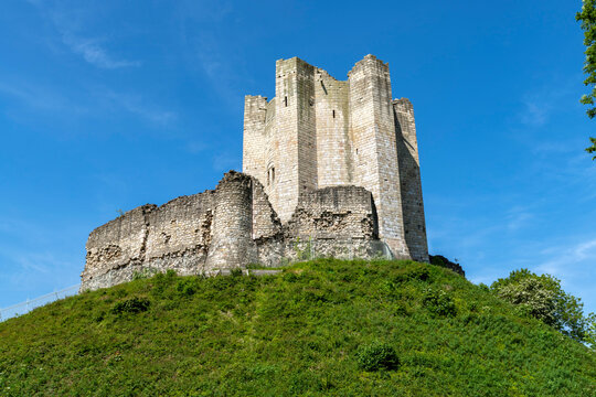 Conisbrough Castle near Doncaster in England