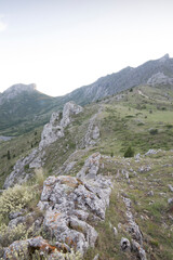 Entorno del embalse de Barrios de Luna en León. 