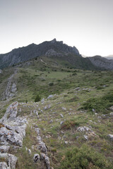 Entorno del embalse de Barrios de Luna en León. 