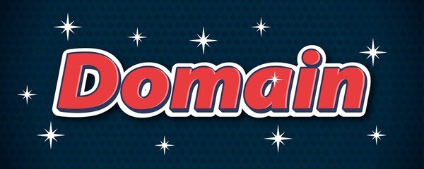 Abstract 3d text graphic style design