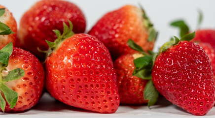 close up of strawberry