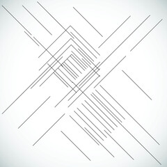 Abstract Hipster Lines Background . Vector .