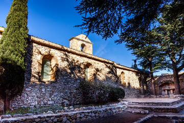 Fototapeta premium Sainte victoire abbey, south France