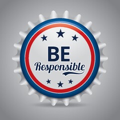 Be responsible badge