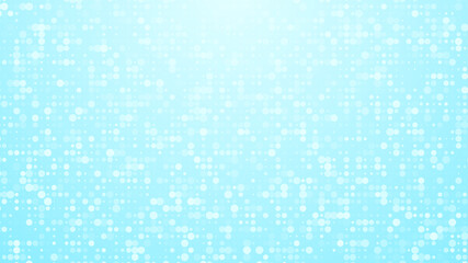 Dots halftone white blue and green color pattern gradient texture with technology digital background. Medicine healthcare with science concept.