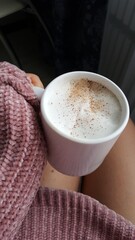 cup of cappuccino