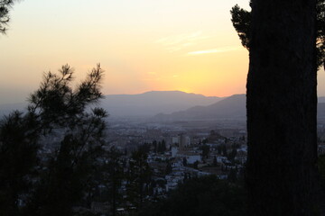 Atardecer en Granada 