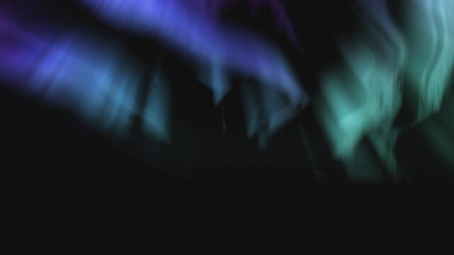 Aurora Animation Background Purple and Blue