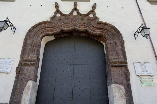 Capua - Particolare di Palazzo Antignano