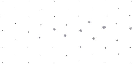 Light Gray vector texture with memphis shapes.