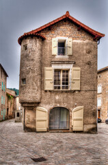 Architecture ancienne du Gévaudan, Le Malzieu-Ville, France