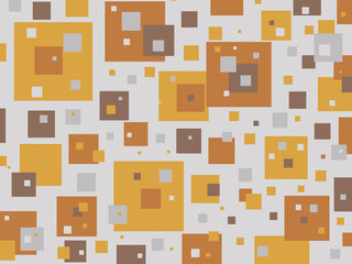 Abstract overlapping squares , flat geometric background