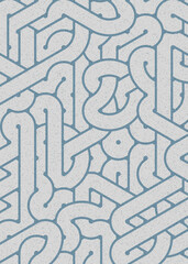 Colour Hexagon Tile Connection art background design illustration