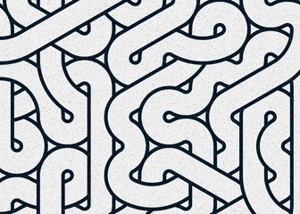 Colour Hexagon Tile Connection art background design illustration