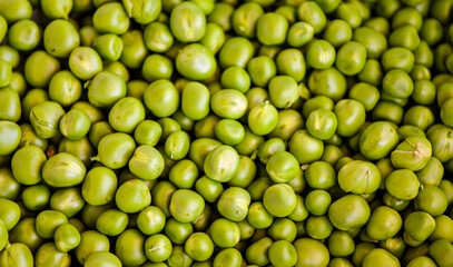 fresh green peas