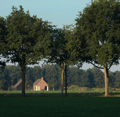 Colony house. Koloniehuisje.  Frederiksoord Drenthe Netherlands. Maatschappij van Weldadigheid