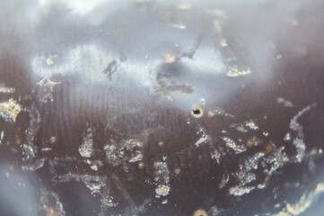 Dark chocolate closeup. Macro photography