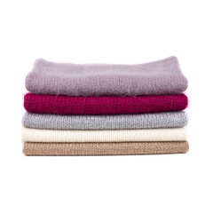 A stack of knitwear