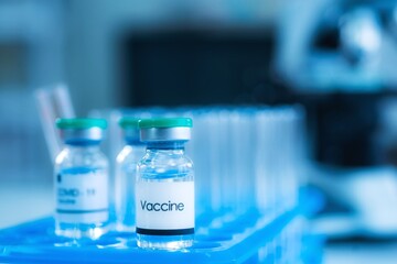 The invention Vaccine for covid-19 coronavirus. Coronavirus vaccine bottle For trial covid-19 treatment, cure, immunization and clinical research.