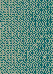 Colour Hexagon Tile Connection art background design illustration