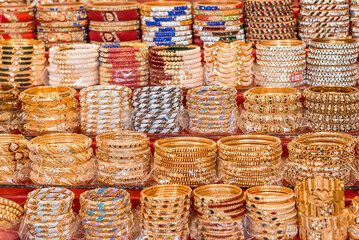 golden indian style women's bracelets in the market