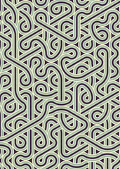 Colour Hexagon Tile Connection art background design illustration