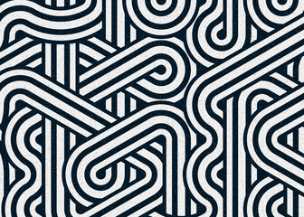 Colour Hexagon Tile Connection art background design illustration