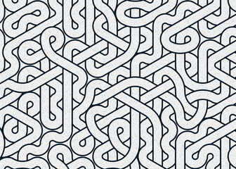 Colour Hexagon Tile Connection art background design illustration