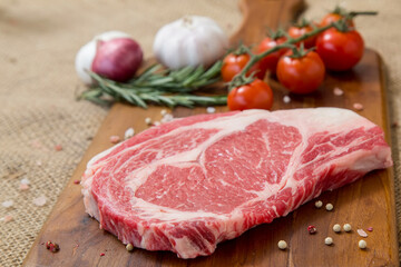 rib eye steak.