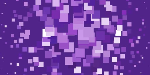 Light Purple vector background with rectangles. Abstract gradient illustration with rectangles. Template for cellphones.