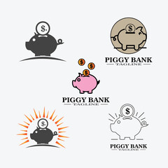 Cartoon pig Design illustration