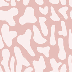 Pink camouflage seamless pattern. Camo pattern background.