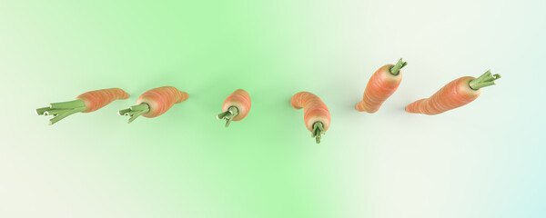 concept healthy eating, carrot