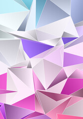 Abstract Low-Poly background. triangulated texture. Design 3d. Polygonal geometrical pattern. Triangular modern style