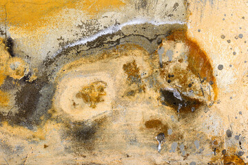 Abstract concrete, weathered with cracks and scratches. Landscape style. Grungy Concrete Surface. Great background or texture.