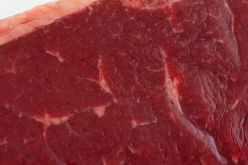 Macro Shot of a sirloin beef steak