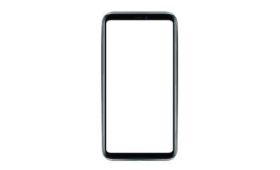 Smartphone similar to iphone xs max with blank white screen for Infographic Global Business Marketing Plan , mockup model similar to iPhonex isolated Background of ai digital investment economy. HD 