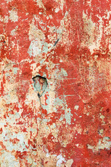 Abstract concrete, weathered with cracks and scratches. Landscape style. Grungy Concrete Surface. Great background or texture.