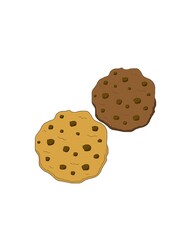 illustration of a cookie